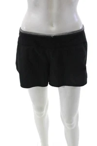 Lululemon pantaloncino donna sportivo casual leggero con zip e tasche nero taglia M - Foto 1 di 4