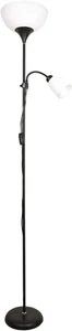 - Lampada Da Terra Varese 1Xe27 E 1Xe14178Cm - Ideale per Soggiorni E Studi - De - Foto 1 di 12