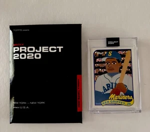 Topps PROJECT 2020 #88 Ken Griffey Jr. by Keith Shore With Box - Picture 1 of 15