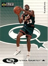 1997 Collector's Choice #SQ93 Hersey Hawkins StarQuest Great Card!