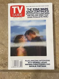 May 11-17, 2002 TV Guide Magazine Star Wars Articles Anakin Padme Romance - Picture 1 of 4