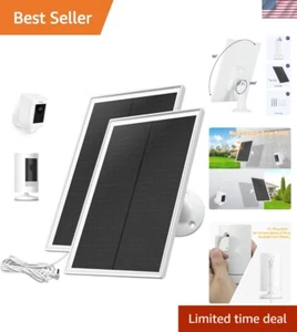 6W Fast Charging Solar Panel for Ring Cameras, Dustproof and Easy to Install - Picture 1 of 8
