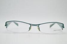 Vintage Brille Alain Mikli A0656 Grün Halbrand Brillengestell eyeglasses