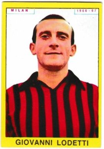 Giovanni Lodetti - Figurina Calciatori Panini 1966 1967 Ottima