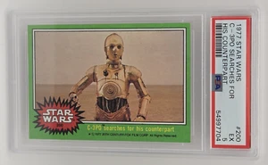 1977 Star Wars #200 C-3PO Searches for his Counterpart PSA EX 5 - Picture 1 of 2