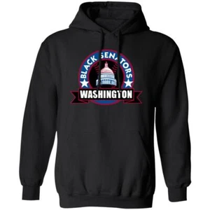 Washington Black Senators Hoodie Pullover Classic Negro League Baseball - Picture 1 of 5