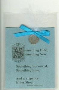 SIXPENCE WEDDING GIFT! GENUINE COIN. "And a Sixpence in her Shoe." - Picture 1 of 1