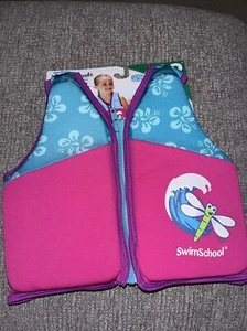 Swim School Swim Trainer Vest 4-6 years Old MAX Weight 50 Pounds Level 2 NWT - Picture 1 of 4