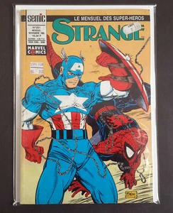 STRANGE #251 (1990) Marvel Semic French Comic Spider-Man Iron Man Avengers Alpha - Picture 1 of 7