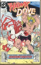 Hawk and Dove 1989 series # 5 near mint comic book