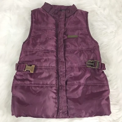 Chaleco Abrigo Chaqueta CALVIN KLEIN Sin Mangas Borgoña Puffer Hinchado Niños Niñas Talla 6 Foto 1 de 4