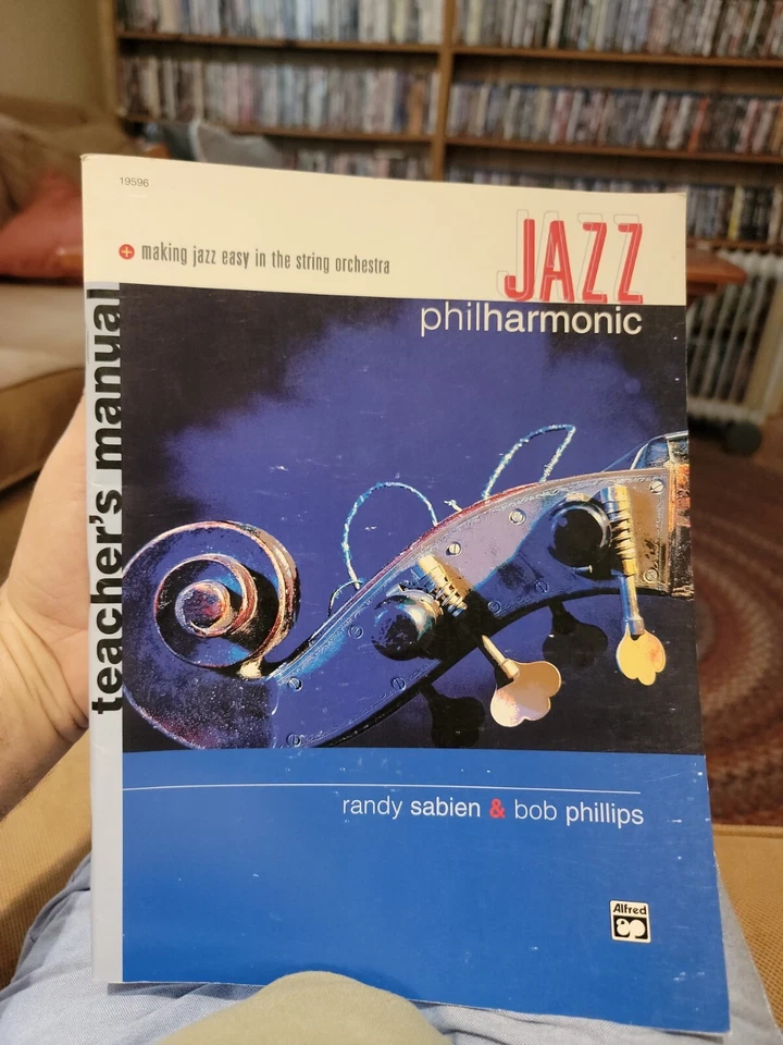 Jazz Philharmonic - Teacher's Manual, Randy Sabien & Bob Phillips (Pbk, 2000) - Image 1 of 2