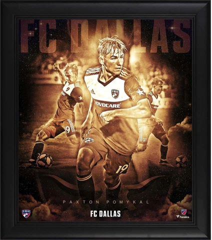 Paxton Pomykal FC Dallas Framed 15x17 Stars of the Game Collage Cover