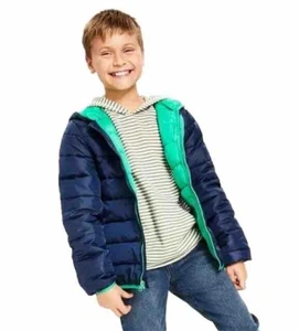 EPIC THREADS Big Boys Water Resistant Packable Jacket Nautical Navy M (12-14) - Picture 1 of 15