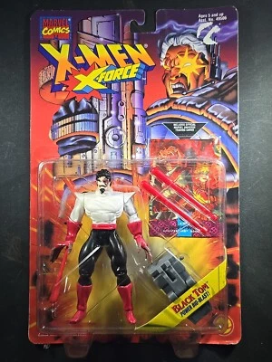 Toy Biz X-Men: X-Force: Black Tom Power 1995 Bio-Blast nuevo en paquete Foto 1 de 4