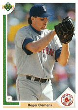 1991 Upper Deck #655 Roger Clemens Boston Red Sox