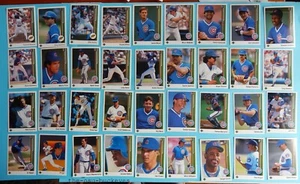 1989 Upper Deck Chicago Cubs Team Set 36 Karten Sandberg Grace Kombiversand - Bild 1 von 1