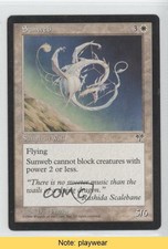 1996 Magic: The Gathering - Mirage Sunweb READ 0n8