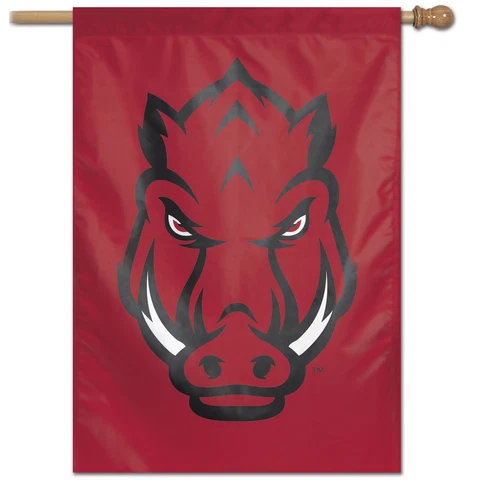 WinCraft Arkansas Razorbacks 28" x 40" Large Logo Single-Sided Vertical Banner Cover