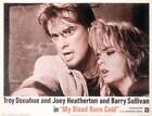 My Blood Runs Cold Us Lobby Card Troy Donahue Joey 1965 Old Movie Photo