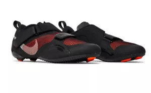 Nike SuperRep Hallenradschuhe~Herren 14~NEU~CW2191-008~Peloton~Rad~schwarz&re - Bild 1 von 6