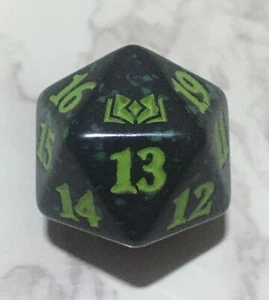 Wilds of Eldraine (black/green) MTG D20 Spindown Lifecounter Set Dice - Bild 1 von 1