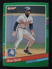 Ron Gant - Atlanta Braves - 1991 Donruss Baseball Card #507