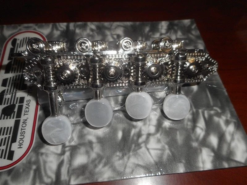 NEW - Grover 309FN "F" Style Tuning Keys For Mandolin - NICKEL - Image 1 of 1