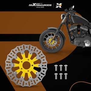 Rotor de disco de freno delantero de 11,8" para Harley-Davidson Softail Breakout Dyna 2015-2024 - Imagen 1 de 14
