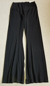 NWT Womens Pants-OFFLINE/AERIE-black "Real Me High Waisted Crossover Flare"-XLsh - Picture 1 of 4