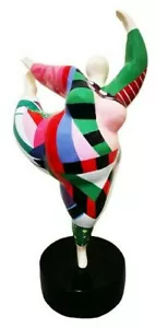 Dancing Ballerina Hommage an Niki de Saint Phalle Nana dicke Frau Figur - 20126 - Bild 1 von 2