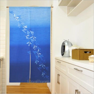  Nuevo japonés Noren cortinas de puerta habitación divisor de puerta azul pez volador de la suerte Foto 1 de 4