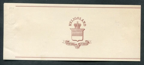 Helgoland Ga S2 Luxury MNH Mint (T3544 Cover