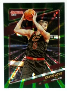 2021-22 Panini Donruss láser verde holo #171 Kevin Love Cavaliers - Imagen 1 de 3
