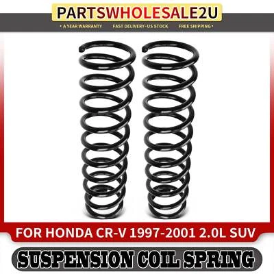 Muelles helicoidales traseros laterales izquierdo y derecho 2 piezas para Honda CR-V 1997-2001 L4 2,0 L SUV Foto 1 de 4