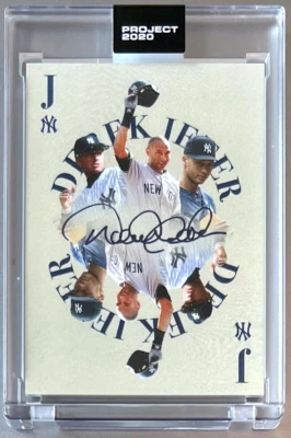 Proyecto Topps 2020 #235 Derek Jeter Hof de Oldmanalan 1993 Yankees envío gratuito Foto 1 de 3