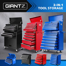 Giantz 3-17 Drawers Tool Box Chest Cabinet Trolley Toolbox Garage Storage Boxes
