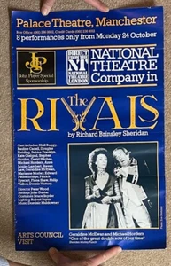 The National Theatre Company The Rivals at the Palace Theatre Manchester Poster - Picture 1 of 1