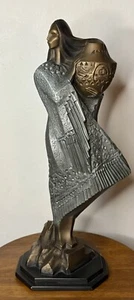 ALEXANDER DANEL SCULPTURE ART DECO Water of Life Woman 1991 - Picture 1 of 15