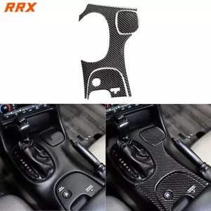 3 PIEZAS para Corvette C5 98-04 fibra de carbono cambio de engranajes cubierta interior borde tipo D - Imagen 1 de 9
