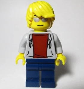 Lego City Sports Car Driver Minifigure As Pictured - Picture 1 of 4