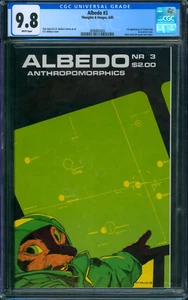Albedo #3 ⭐ CGC 9.8 ⭐ 2ª aplicación de USAGI YOJIMBO Stan Sakai pensamientos e imágenes 1985 - Imagen 1 de 2