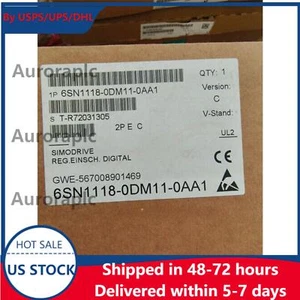 New Siemens 6SN1118-0DM11-0AA1 6SN1 118-0DM11-0AA1 SIMODRIVE 611-D PLUG-IN - Picture 1 of 4