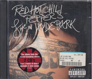 RED HOT CHILI PEPPERS "Live in Hyde Park" 2CD-Album - Picture 1 of 2