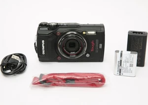 Olympus Tough TG-5 Waterproof Digital Camera (Black) 12MP, 4x Zoom f/2 Lens - Picture 1 of 7