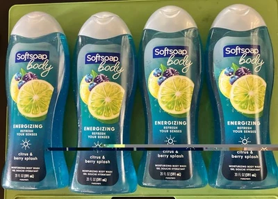4 - Softsoap Energizing Citrus Splash & Berries Body Wash  - 20 Oz - Image 1 of 2