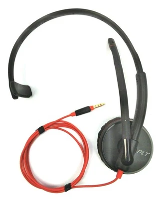 Plantronics Spare Blackwire 3215 Top Headset 211057-01 for 3.5mm Jack PC Tablet - Image 1 of 4