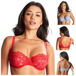 Panache Allure BH Balconett ungepolstert Spitze mit Bügel Damen Dessous 10761 - Bild 1 von 24