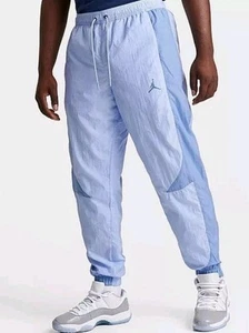 Nike Air Jordan Sport Jam Pantalones de Calentamiento Joggers Jumpman Azul DX9373-425 Hombres Talla M - Imagen 1 de 8