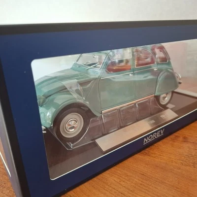 CITROEN 2CV AZAM vert agave de 1966 NOREV 1/18e ref 181432 éd limitée 200 pcs - Photo 1/4